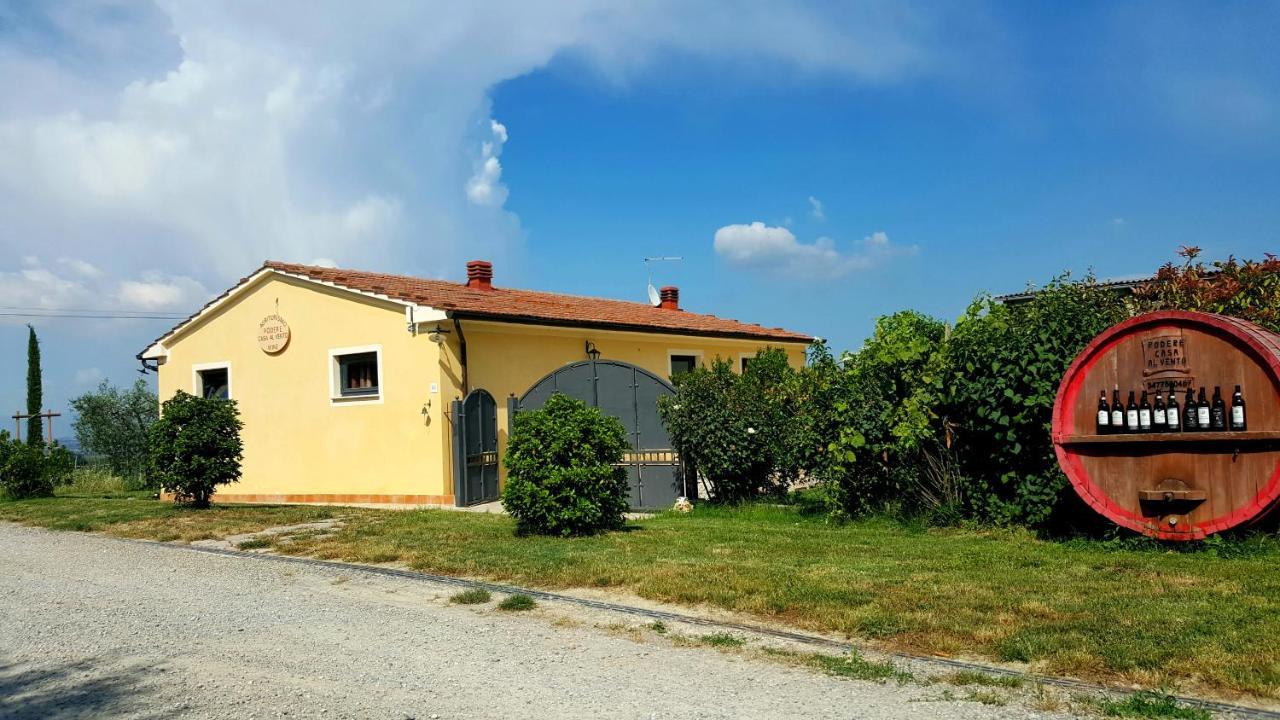 Agriturismo Podere Casa Al Vento Монтепульчано Экстерьер фото